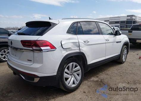 2022 Volkswagen Atlas Cross Sport 3.6L V6 Se W/Technology из США, поврежденный, VIN 1V2KE2CA5NC210883